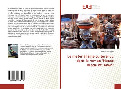 Le matérialisme culturel vu dans le roman "House Made of Dawn"