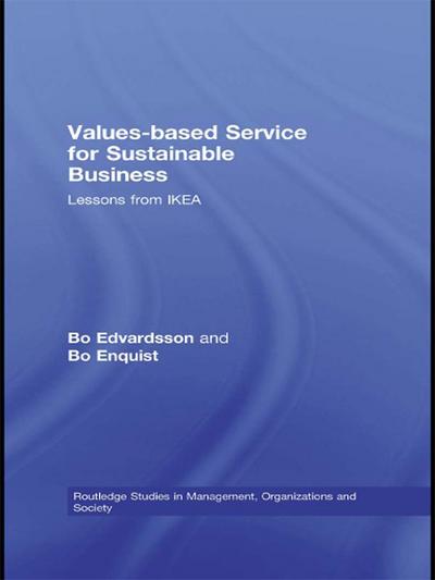 Values-based Service for Sustainable Business