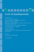 Archiv für Begriffsgeschichte. Band 43