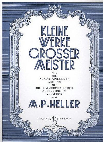 Kleine Werke großer Meisterfür Klavier