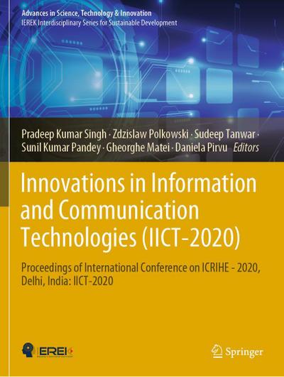 Innovations in Information and Communication Technologies  (IICT-2020)