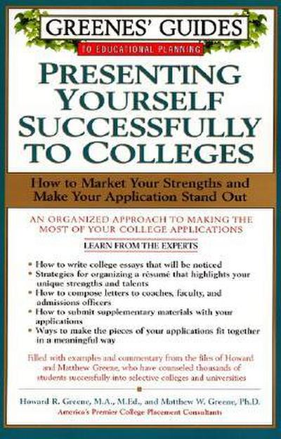 Greenes’ Guides to Educational Planning