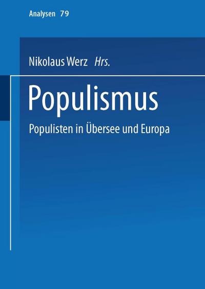 Populismus