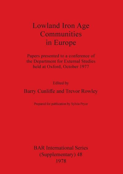 Lowland Iron Age Communities in Europe