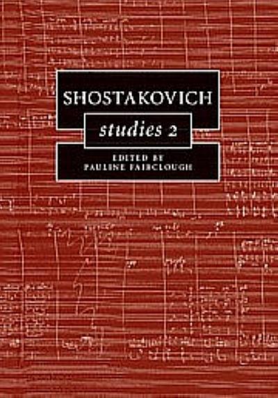 Shostakovich Studies 2