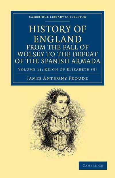History of England from the Fall of Wolsey to the Defeat of the Spanish Armada - Volume 11