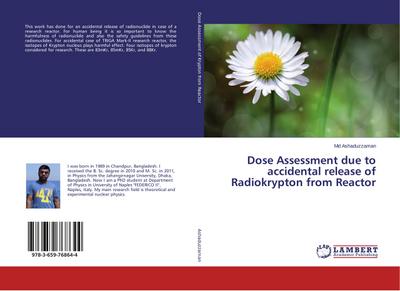 Dose Assessment due to accidental release of Radiokrypton from Reactor - Md Ashaduzzaman