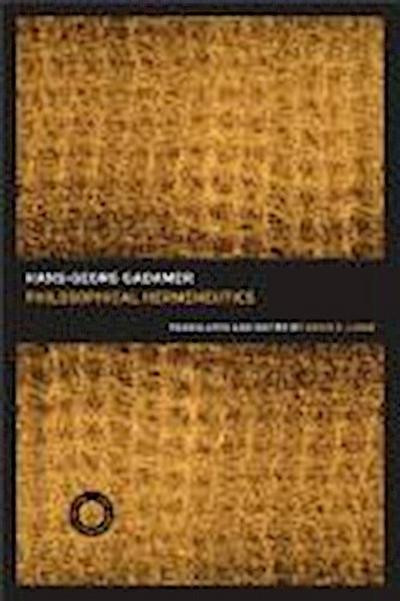 Philosophical Hermeneutics, 30th Anniversary Edition