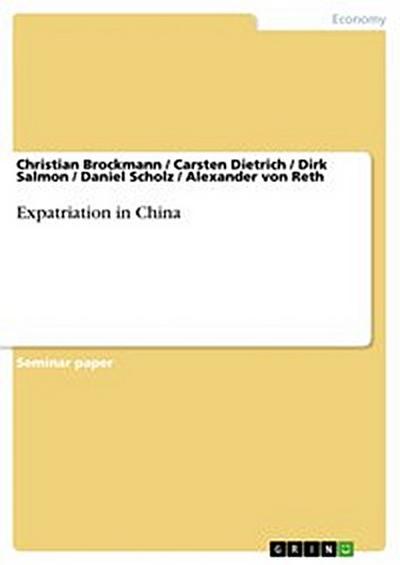 Expatriation in China
