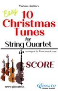 10 Christmas Tunes for String Quartet (score)