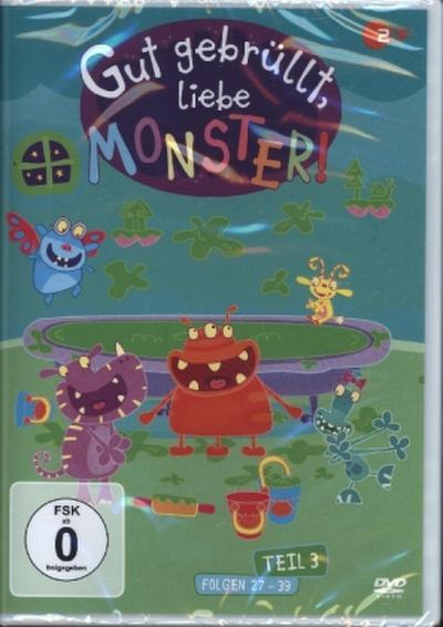 Gut Gebrüllt, Liebe Monster!. Tl.3, 1 DVD