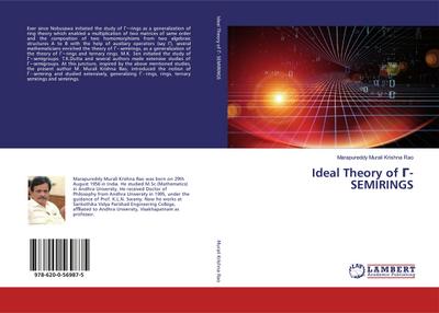 Ideal Theory of ¿- SEMIRINGS
