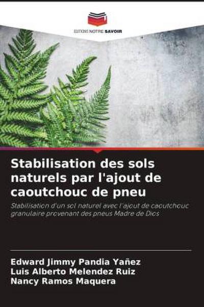 Stabilisation des sols naturels par l’ajout de caoutchouc de pneu