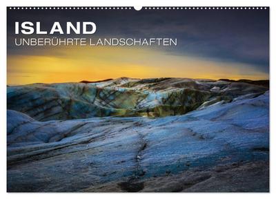 Island - Unberührte Landschaften (Wandkalender 2026 DIN A2 quer), CALVENDO Monatskalender