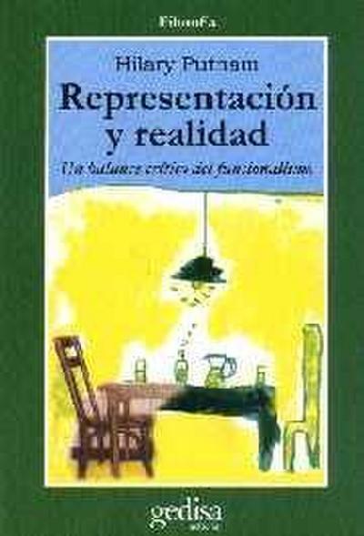 Representación y realidad : Un balance crítico de funcionalismo