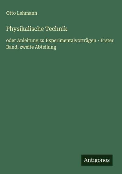 Physikalische Technik