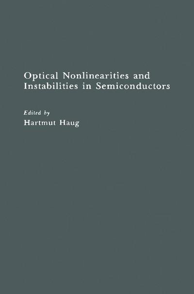 Optical Nonlinearities and Instabilities in Semiconductors