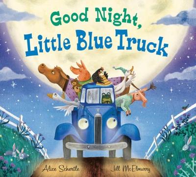 Good Night, Little Blue Truck Board Book