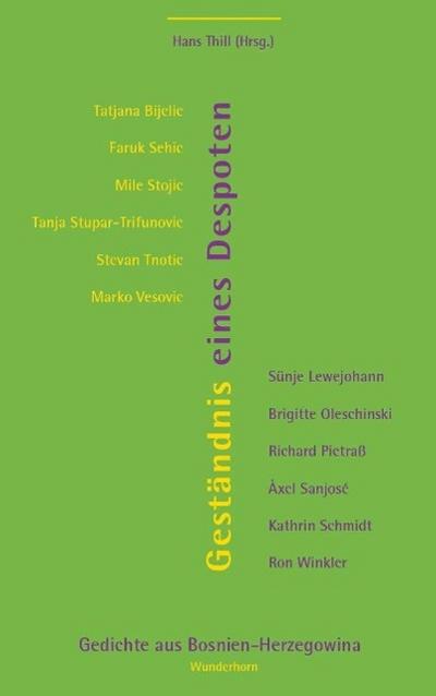 Geständnis eines Despoten