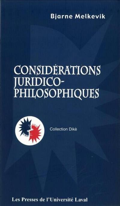 Considerations juridico-philosophiques