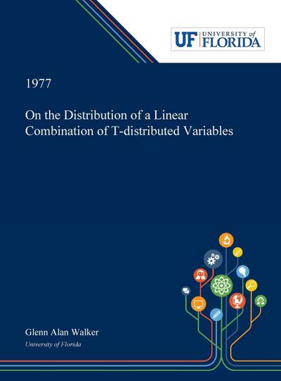 On the Distribution of a Linear Combination of T-distributed Variables