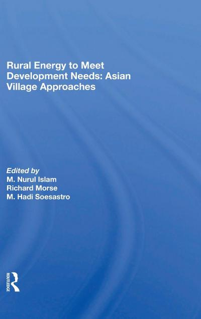 Rural Energy To Meet Development Needs