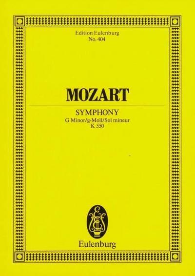 Sinfonie Nr.40 g-Moll KV 550, Studienpartitur
