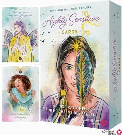 Highly Sensitive Cards - 40 Inspirationen für hochsensible Seelen, m. 1 Buch, m. 1 Beilage
