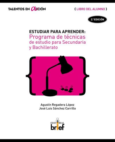 Regadera López, A: Estudiar para aprender : programa de técn