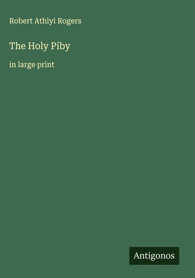 The Holy Piby