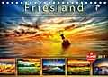 Friesland, verzauberte Landschaft an der Nordsee (Tischkalender 2017 DIN A5 quer) - Peter Roder