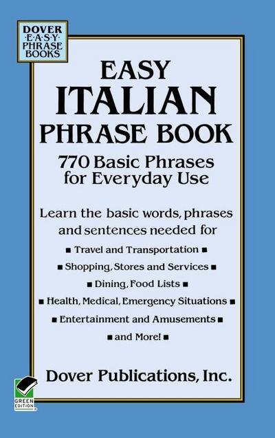 Easy Italian Phrase Book