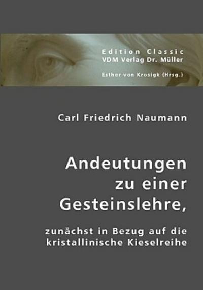 Andeutungen zu einer Gesteinslehre