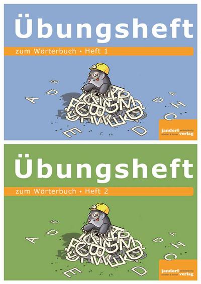Wörterbuchübungshefte 1 und 2 (zum Wörterbuch 19x16cm): Paketpreis für: ISBN 978-3-96081-095-7 und ISBN 978-3-96081-096-4
