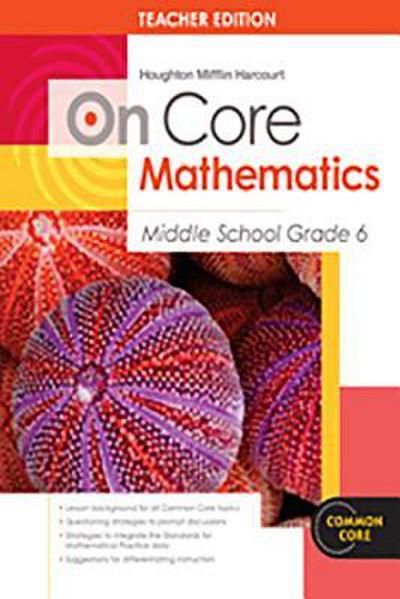 Houghton Mifflin Harcourt on Core Mathematics: Teacher’s Guide Grade 6 2012