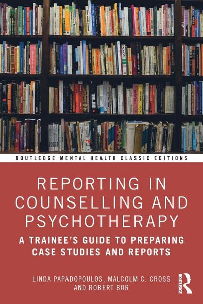 Reporting in Counselling and Psychotherapy