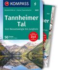 KOMPASS Wanderführer Tannheimer Tal von Nesselwängle bis Jungholz, 50 Touren: mit Extra-Tourenkarte Maßstab 1:25.000, GPX-Daten zum Download