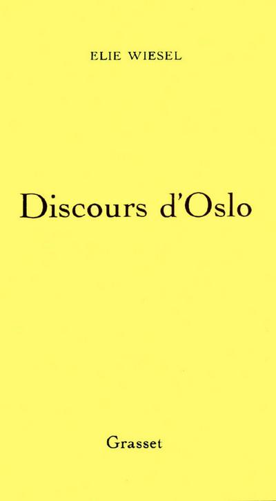 Discours d’Oslo