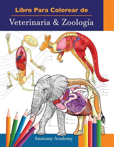 Libro Para Colorear de Veterinaria & Zoología