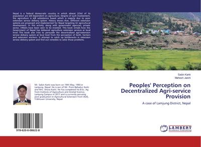 Peoples’ Perception on Decentralized Agri-service Provision