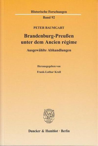 Brandenburg-Preußen unter dem Ancien regime