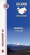 Atlaskort 26: Snæfell 1:100.000