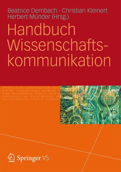 Handbuch Wissenschaftskommunikation