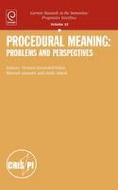 Procedural Meaning: Problems and Perspectives