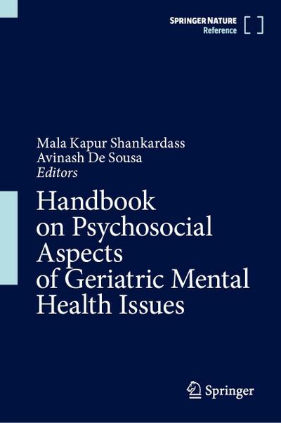 Handbook of Psychosocial Aspects of Geriatric Mental Health in South Asia