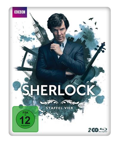 Sherlock. Staffel.4, 2 Blu-ray (Limited Blu-ray-Steelbook-Edition)