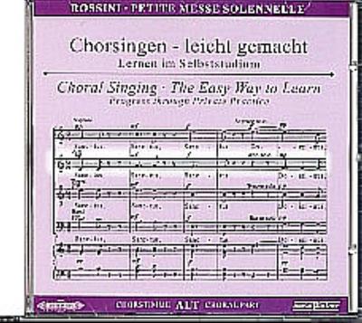 Petite Messe solennelle, Chorstimme Alt, 1 Audio-CD