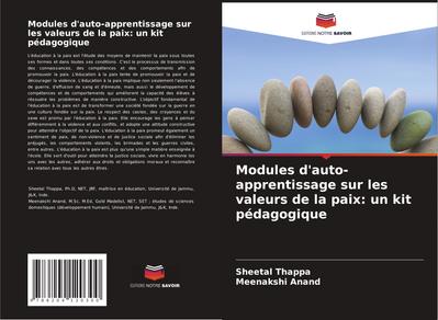 Modules d’auto-apprentissage sur les valeurs de la paix: un kit pédagogique
