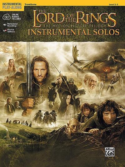 The Lord of the Rings, The Motion Picture Trilogy, w. Audio-CD, for Trombone