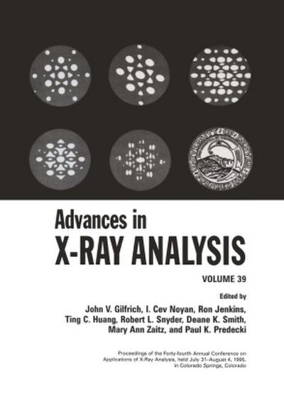 Advances in X-Ray Analysis